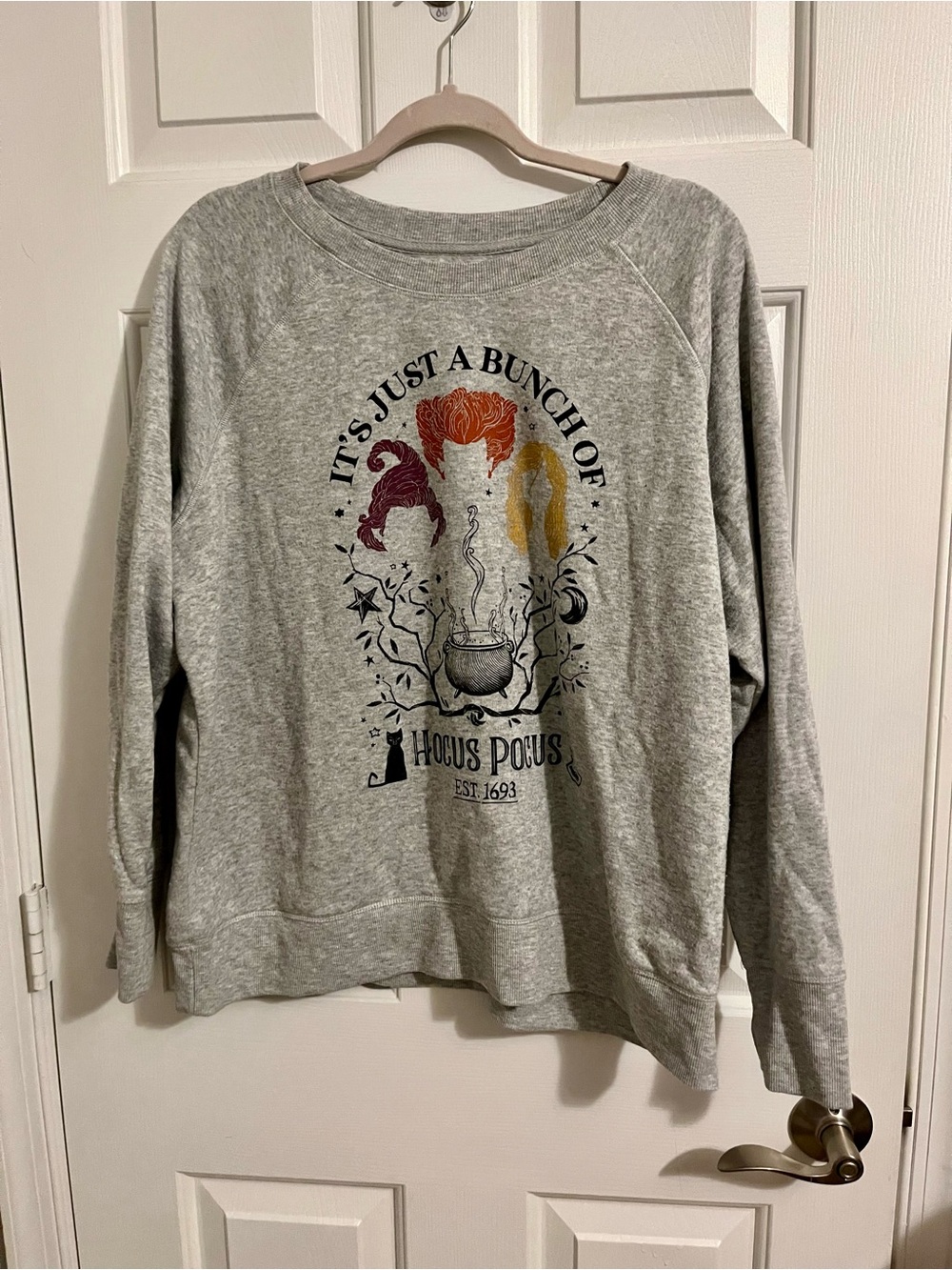 Gray Hocus Pocus Graphic Sweatshirt - Women's Disney XXL